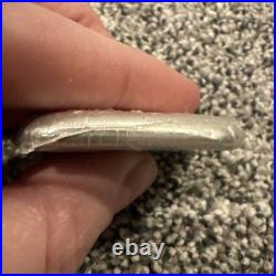 RARE! 100 gram Silver Bar Geiger Edelmetalle (Original Square Assay) Serial #