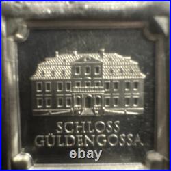 RARE! 100 gram Silver Bar Geiger Edelmetalle (Original Square Assay) Serial #