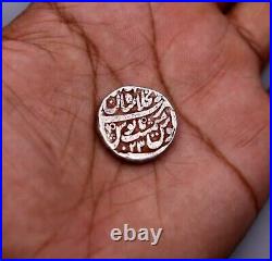RARE SOLID SILVER INDIAN HANDMADE OLD COIN GINNY CURRENCY indian Old KINGS cn01