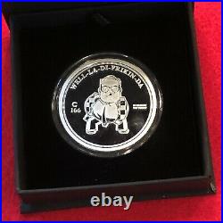 RARE The CHIVE Chris Farley Down By The River Solid Silver 1 OZ COIN SOLD OUT