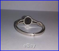 Rare 17th Century English Ladies Solid Silver Ring c1700