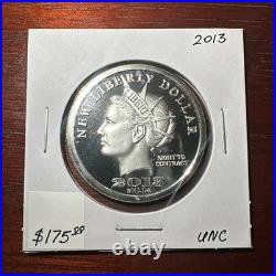 Rare 2013 NORFED 1 OZ Proof Liberty Silver $50 Dollars BU UNC Condition