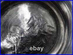 Rare Engraved Tulip Cup In Solid Silver, France, 18th Century Paris