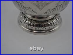 Rare Engraved Tulip Cup In Solid Silver Original France Period 18th Paris