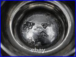 Rare Engraved Tulip Cup In Solid Silver Original France Period 18th Paris