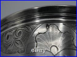 Rare Engraved Tulip Cup In Solid Silver Original France Period 18th Paris