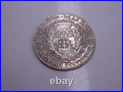 Rare Medal Or Token Mathurin Bellabre Solid Silver 18th Century Nantes 1748