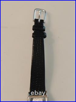 Rare Sutton 1/10 ounce 999 Silver Watch Black Band Quartz Japan Movement 25/5013