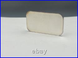 Rare Vintage Fortis (SOLID ANSWERS FOR A CHANGING WORLD) 999 Silver 1 oz Art Bar