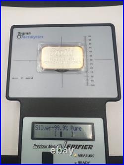 Rare Vintage Fortis (SOLID ANSWERS FOR A CHANGING WORLD) 999 Silver 1 oz Art Bar