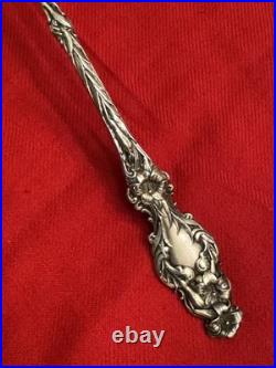 Rare Whiting Lily Sterling Bullion Ladle 1902 Old Mark Pat. Date