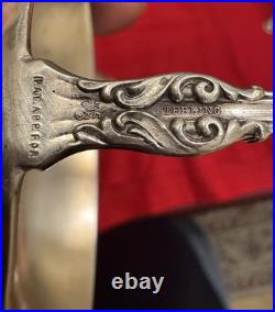 Rare Whiting Lily Sterling Bullion Ladle 1902 Old Mark Pat. Date