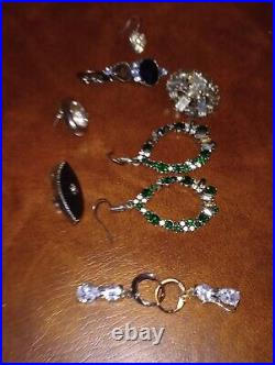 Real solid silver 925 and Real mixture of diamonds no returns septed