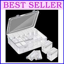 Rectangular 1 oz Capsule Storage Container 100 Count