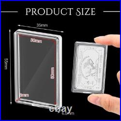 Rectangular 1 oz Capsule Storage Container 100 Count