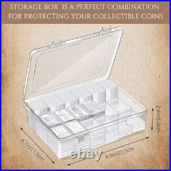 Rectangular 1 oz Capsule Storage Container 100 Count