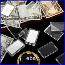 Rectangular 1 oz Capsule Storage Container 100 Count