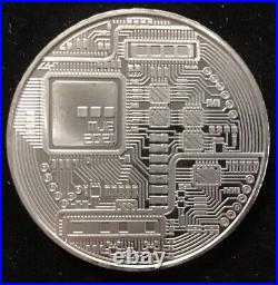Roll Of 20 2021 Bitcoin 1 OZ. 999 Fine Solid Silver Round Commemorative AOCS