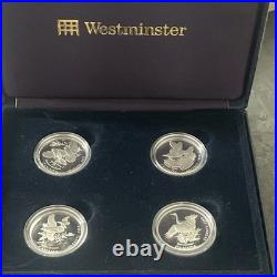 Royal Canadian Mint The Canada Birds Solid Silver Premium Coin Collection Boxed