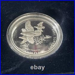 Royal Canadian Mint The Canada Birds Solid Silver Premium Coin Collection Boxed