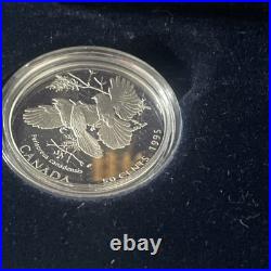 Royal Canadian Mint The Canada Birds Solid Silver Premium Coin Collection Boxed