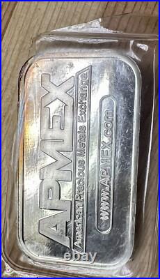 SEALED? APMEX American Eagle UNC 1oz Troy. 999 Fine Solid Silver Bullion Bar