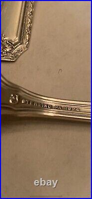 SIX Towle LOUIS XIV Sterling Silver 5 Bullion Soup Spoons No Monogram
