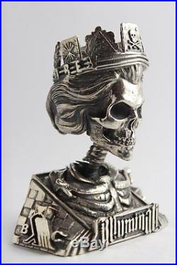 Slave Queen Statue 20+ Troy Ounces Of. 925 Solid Silver-low Coa # Original Sbss