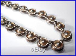 Superb Georgian Solid Silver Paste Collar (necklace)