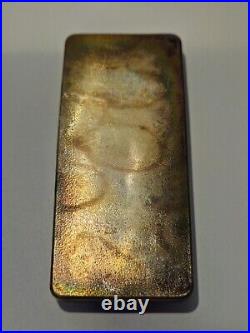 Scottsdale Wall Street 10 Troy Oz. Solid Silver Bar 999 Fine Cast Silver Bullion