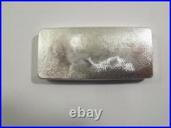 Scottsdale Wall Street 10 Troy Oz. Solid Silver Bar 999 Fine Cast Silver Bullion