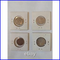Set Of 4 Manchurian Coins 3 5-Minute Pieces And 1 Square Piece Set Of 4 Manchurian Coins 3 5-Minute Pieces And 1 Square Piece