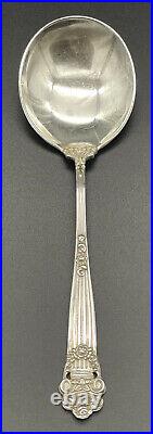 Set Of 6 Towle Georgian Sterling Silver Bullion Spoons No Monogram