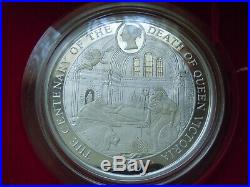 Sierra Leone 2001, Queen Victoria 3kg Massive SOLID Silver Coin 3000g not scrap