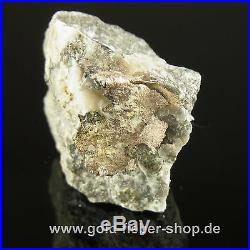 Silberstufe from Canada Covered Silver on Quartz Silver Leaf Nugget Solid 106