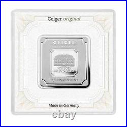 Silver 50 gm Geiger Edelmetalle Square Bar (Original) Silver 50 gm Geiger Edelmetalle Square Bar (Original)