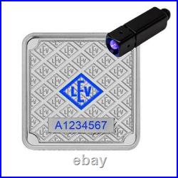 Silver 50 gm Geiger Edelmetalle Square Bar (Original) Silver 50 gm Geiger Edelmetalle Square Bar (Original)