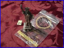 Silver 925 solid Statue of Liberty 6oz figure art paperweight Bullion Exchanges