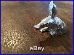Silver Aardvark by Patrick Mavros, solid silver