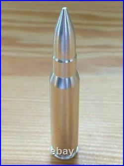 Silver Bullet 2 oz. 999 Solid Silver Bullion. 308 (7.62 NATO) UK Seller