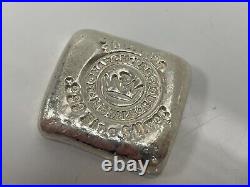 Silver Square bar 50.12 grams c049300147766 AH. HH 19/8