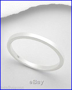 Simple and Classic 28.08g Solid Sterling Silver Cuff Bangle Bracelet 64x6mm