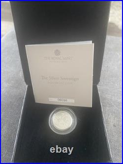 Solid 2026 Silver Sovereign With Paper Work