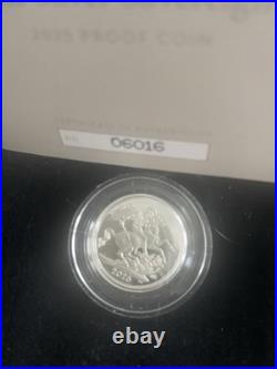 Solid 2026 Silver Sovereign With Paper Work