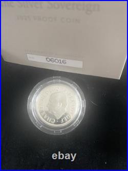 Solid 2026 Silver Sovereign With Paper Work Solid 2026 Silver Sovereign With Paper Work
