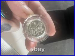 Solid 2026 Silver Sovereign With Paper Work Solid 2026 Silver Sovereign With Paper Work