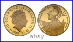 Solid 24ct gold 5oz Royal mint Britania coin FP70 2015 Solid 24ct gold 5oz Royal mint Britania coin FP70 2015