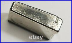 Solid. 925 Sterling Silver Custom Hand Poured Bar 168 Grams