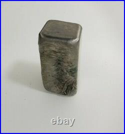 Solid. 925 Sterling Silver Custom Hand Poured Bar 183 Grams unfinished bar