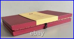 Solid 999 Fine Silver Ingots Set Of Five Pure Silver Collection Bars In Box